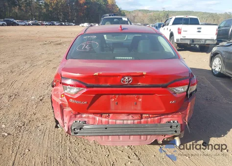 2021 Toyota Corolla Le z USA, uszkodzony, nr VIN 5YFEPMAE0MP204456